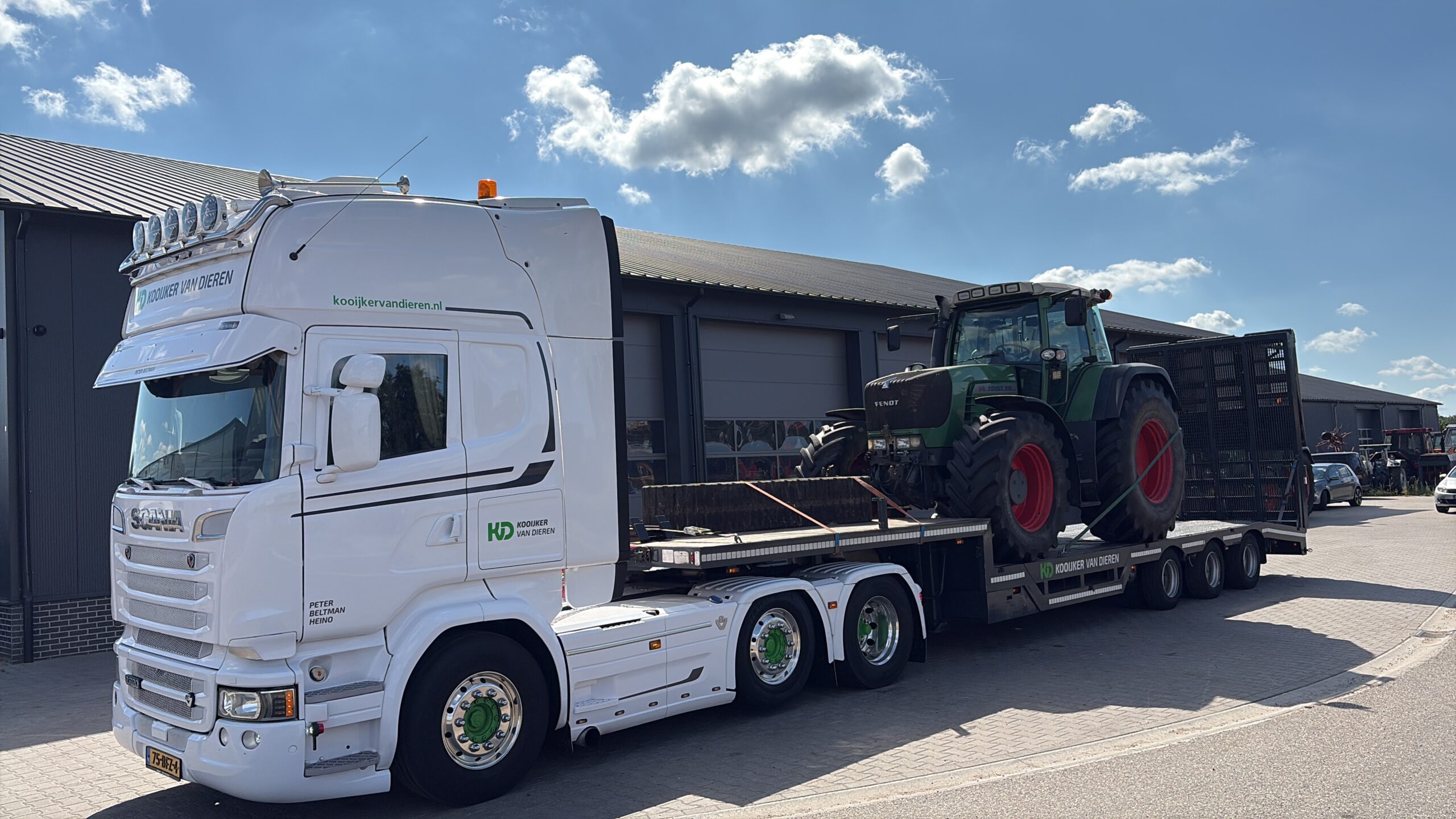 Fendt 916 geladen